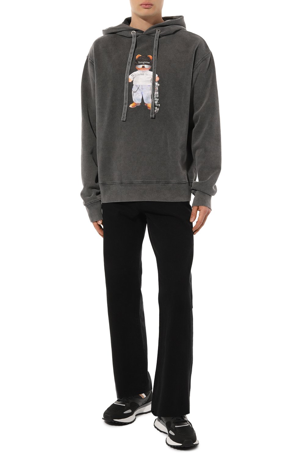 Хлопковое худи DIEGO VENTURINO, арт. DV FLH 0MS, фото 2