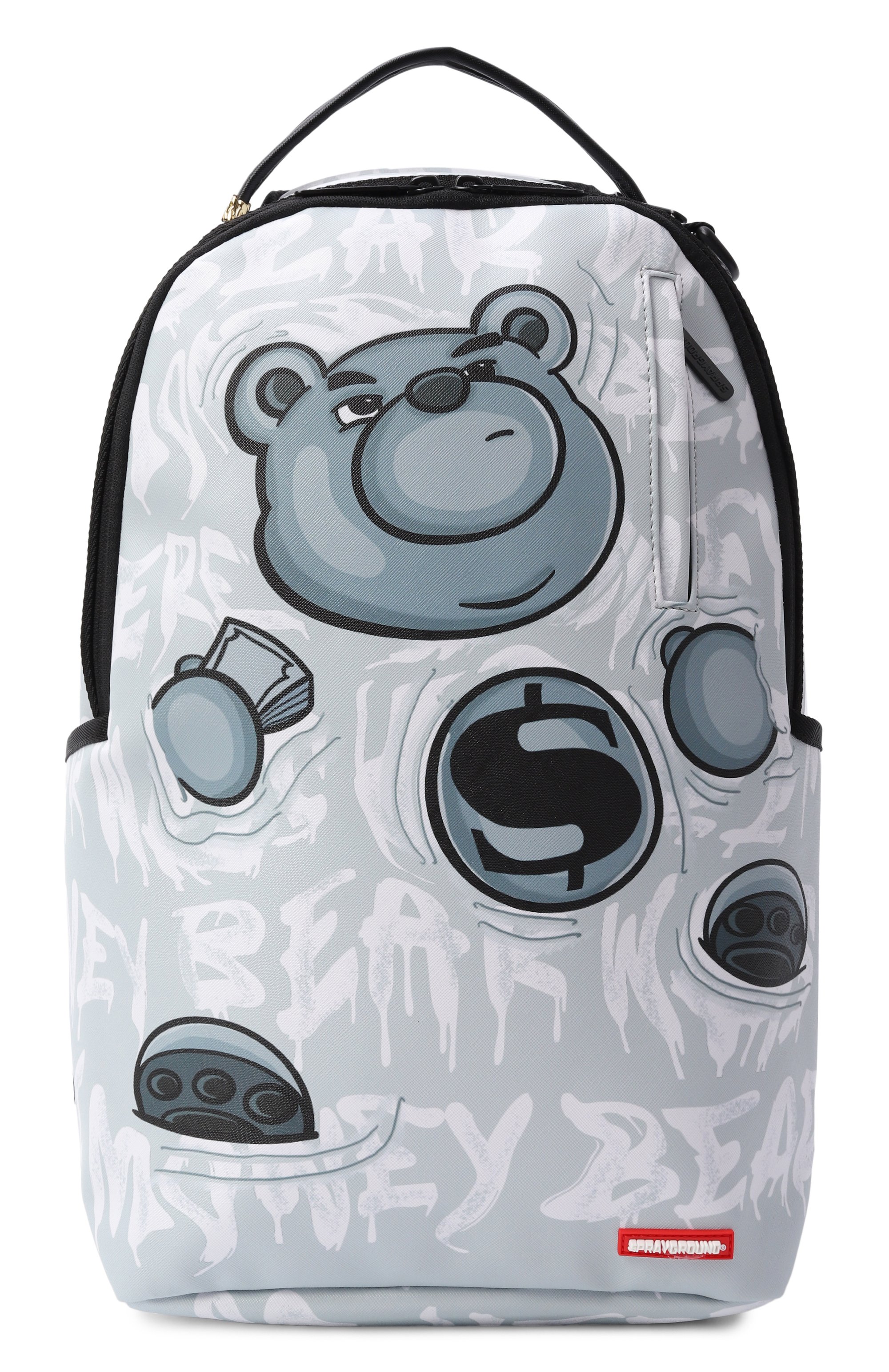 Рюкзак money bear chilltime SPRAYGROUND, арт. 910B8307NSZ/M0NEY BEAR GRAFFITI FL0AT BACKPACK, фото 1