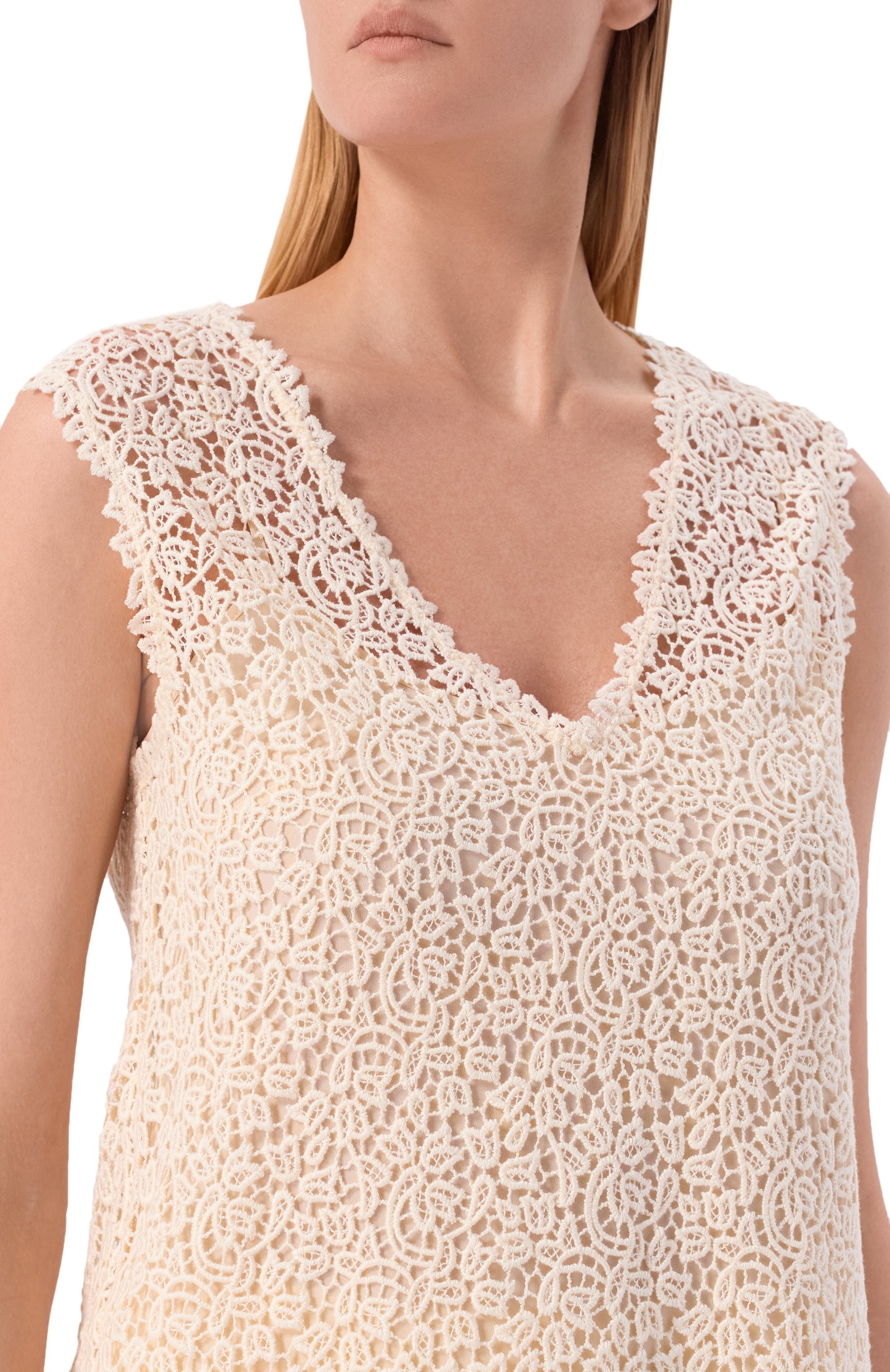 Хлопковый топ KITON, арт. D61429K0883G, фото 5