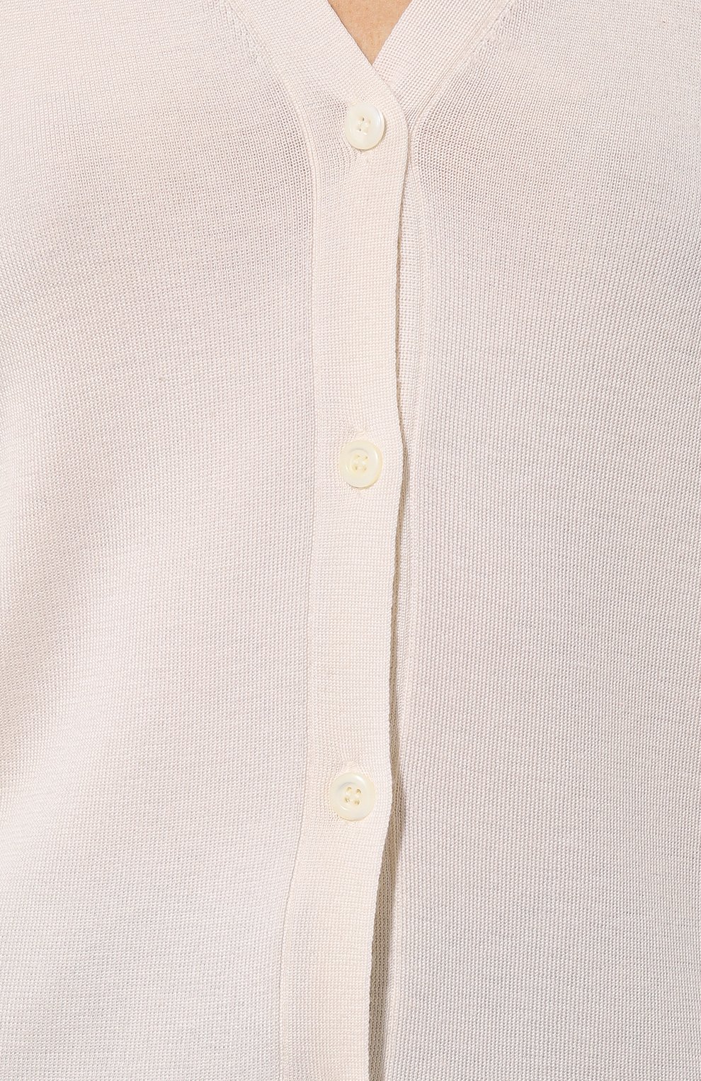 Кардиган из кашемира и шелка PRADA, арт. 25437-40J-F0018, фото 5