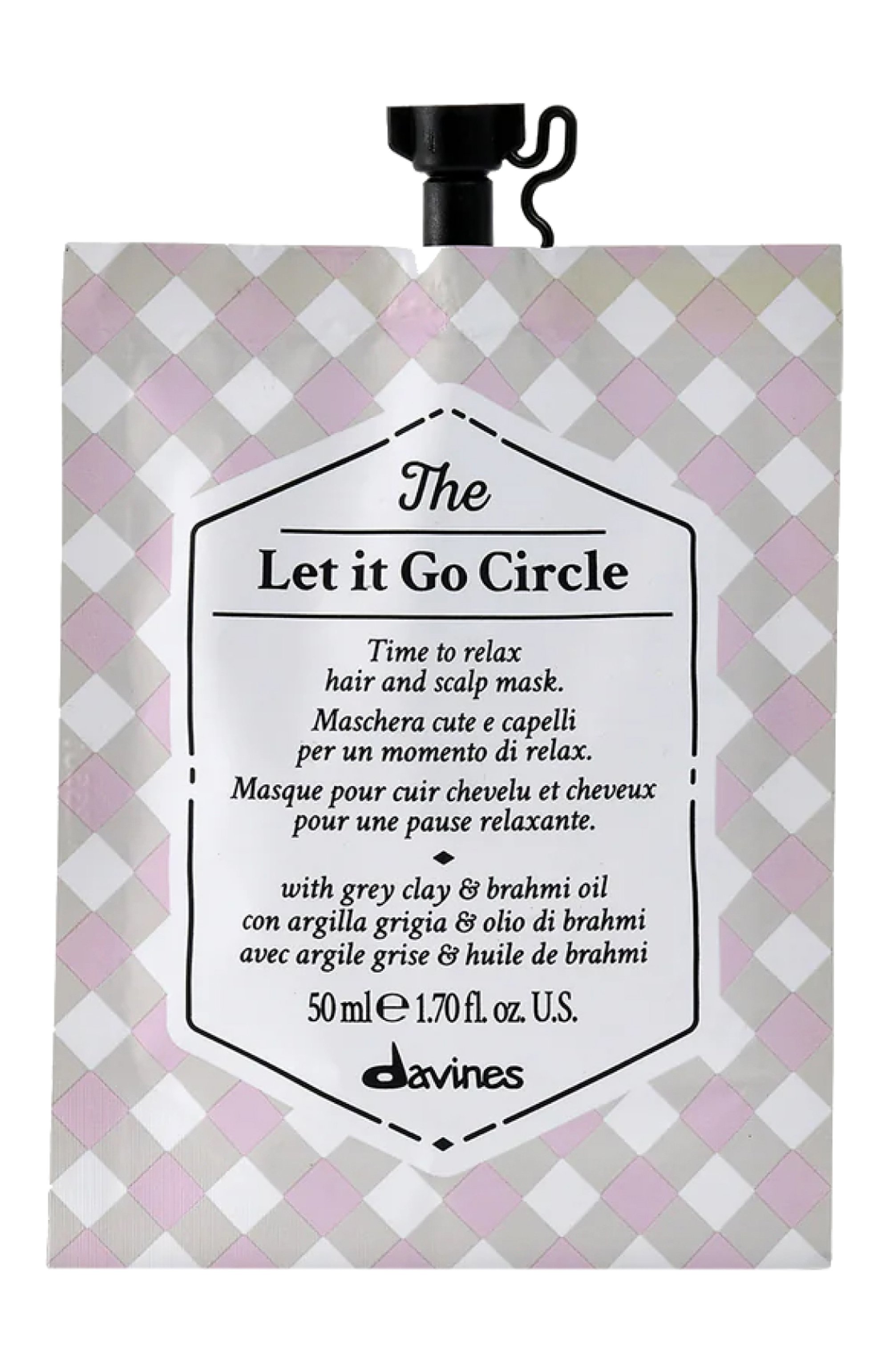 Маска-релакс для волос и кожи головы the let it go circle (50ml) DAVINES, арт. 77012, фото 1