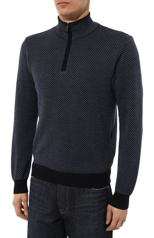 Шерстяной джемпер Paul&Shark 14311131 Синий  14311131 Фото 3