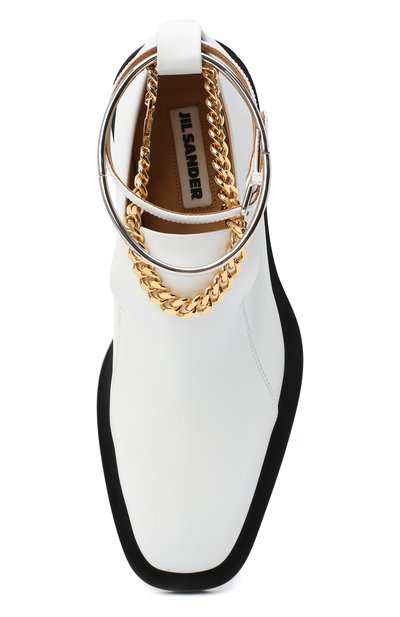 Кожаные лоферы JIL SANDER, арт. JS35041A-12021, фото 5