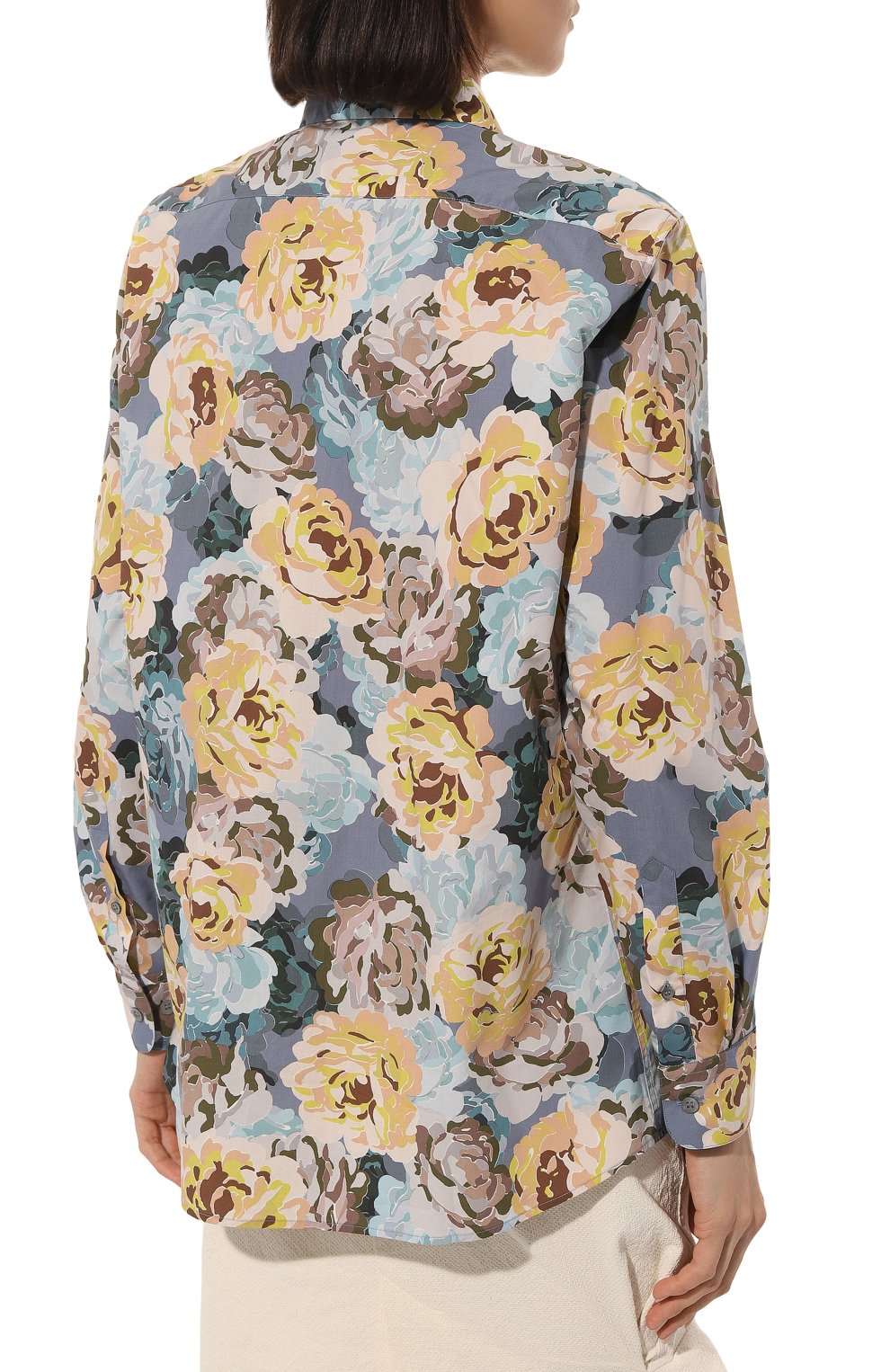 Хлопковая рубашка DRIES VAN NOTEN, арт. 231-030708-6011, фото 4