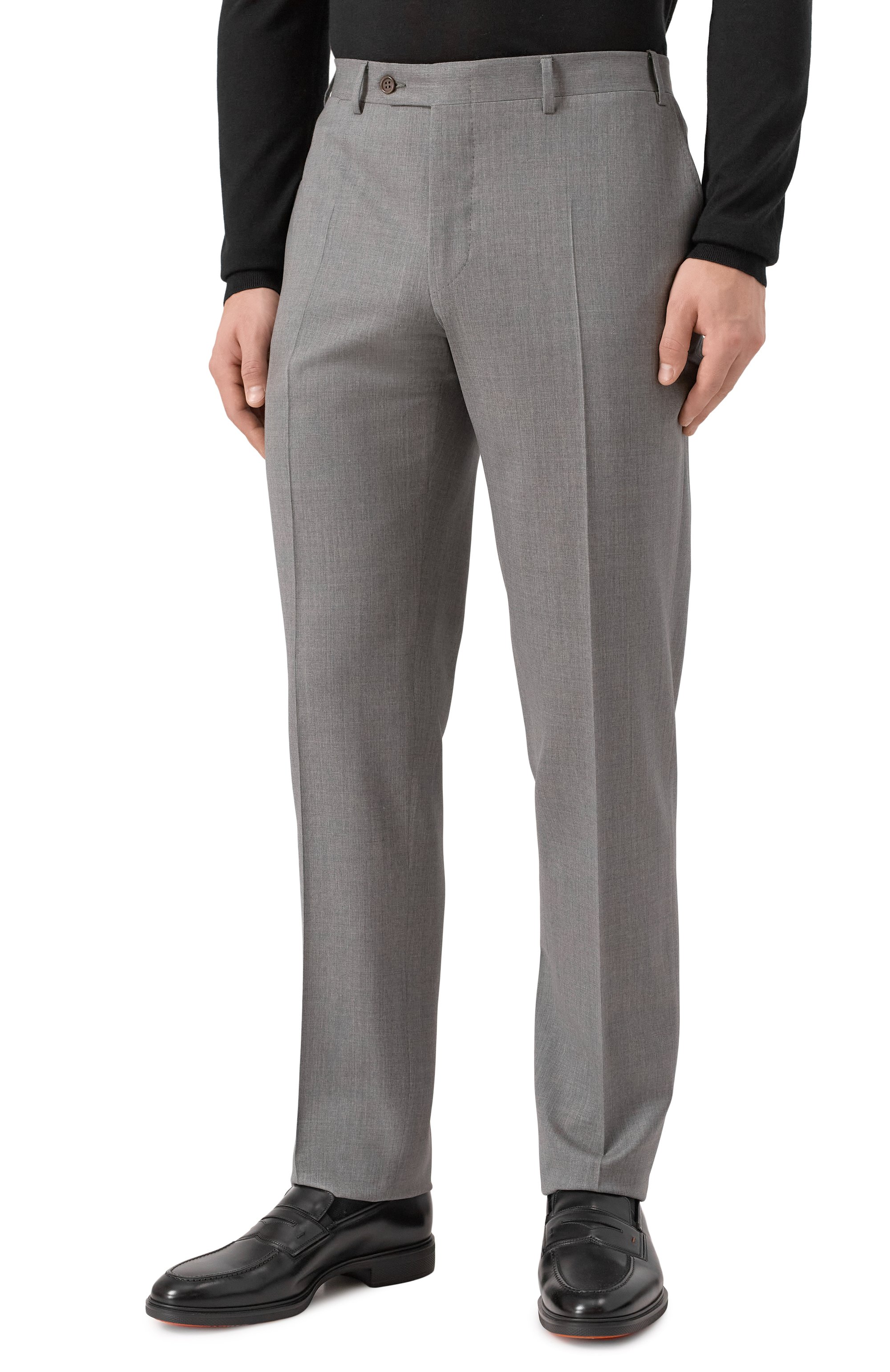 Шерстяные брюки CANALI, арт. 71019/AS04998, фото 3