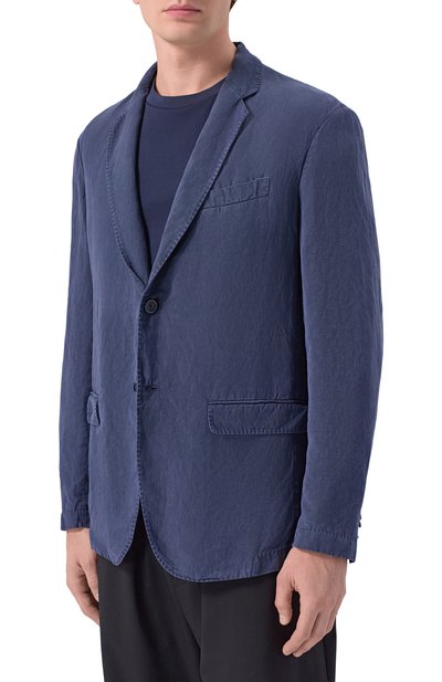 Пиджак из лиоцелла и льна 120% LINO, арт. 33ALIM89SN/G409/D00, фото 3