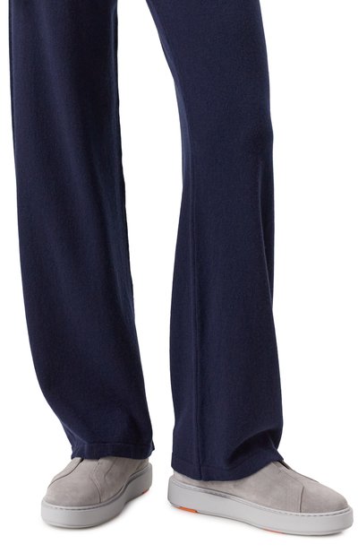 Замшевые кеды SANTONI, арт. WBCG61265GHIPSAP, фото 3