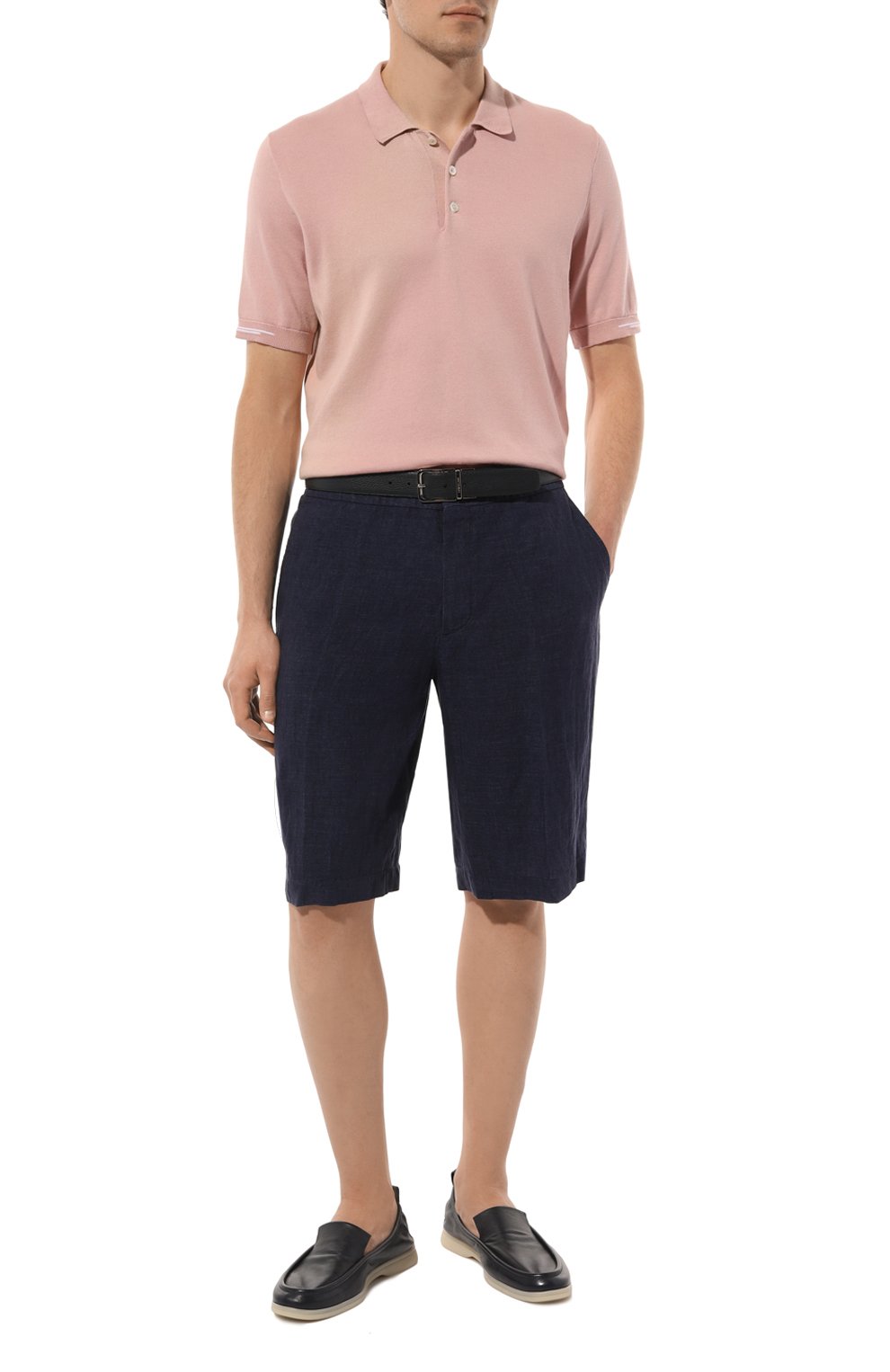 Льняные шорты ZEGNA, арт. UBI32A5/TB11136, фото 2