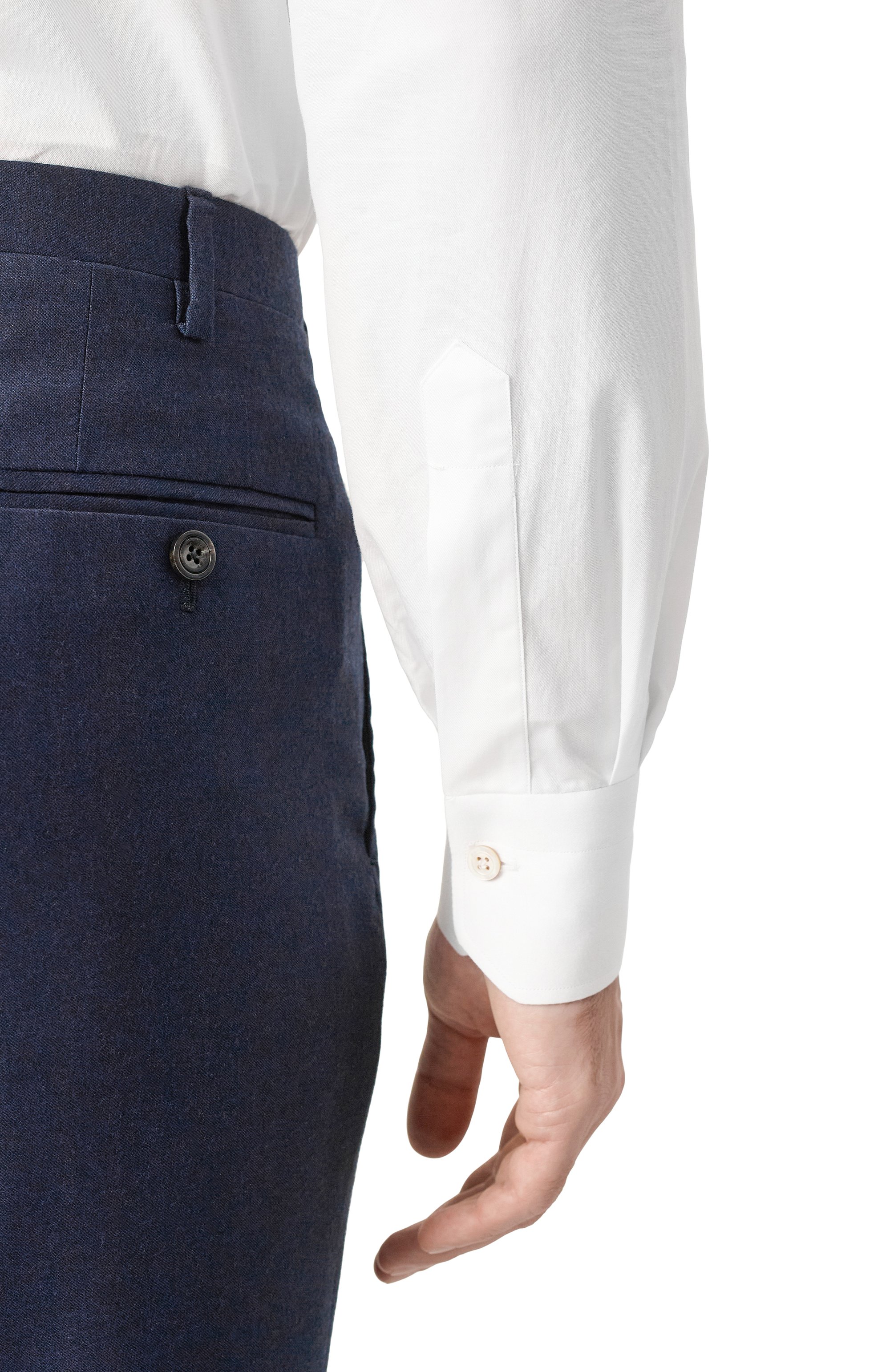 Хлопковая сорочка KITON, арт. UCIH06146, фото 5