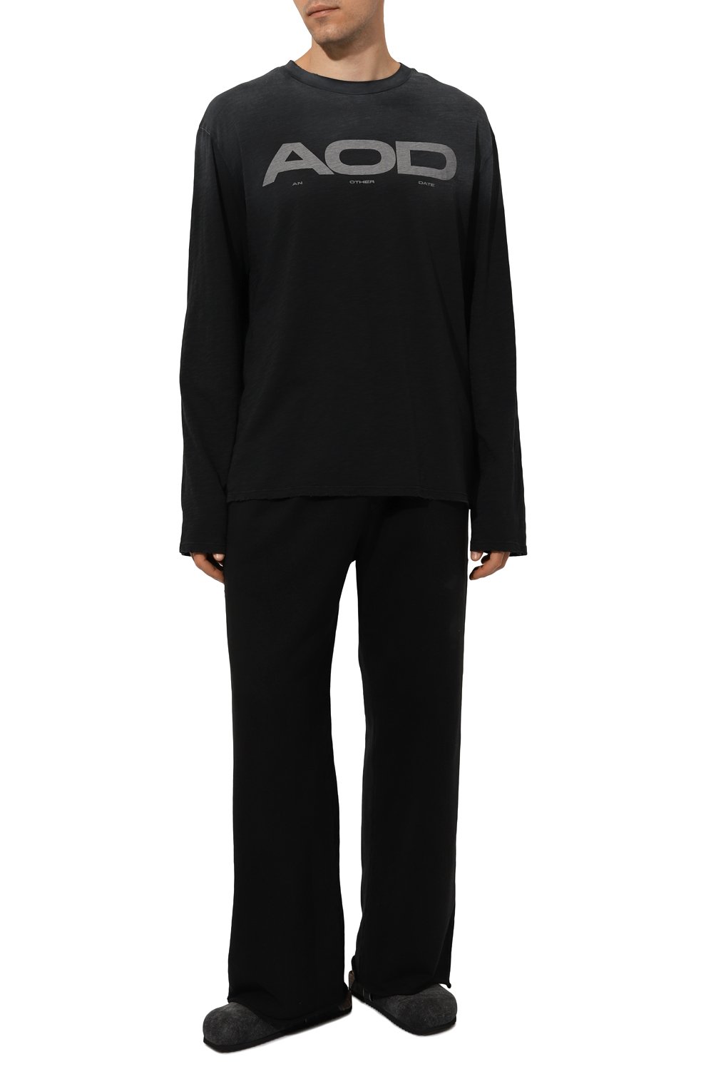 Хлопковый лонгслив AN OTHER DATE, арт. F40DMATH092, фото 2