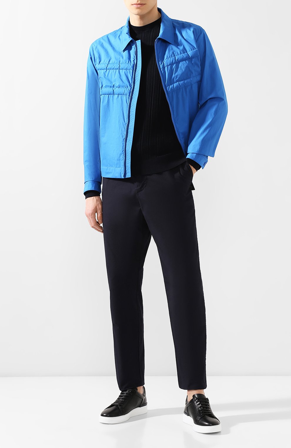 Кожаные кеды BARRETT, арт. CAR-9852.2/NAPPA MAST, фото 2