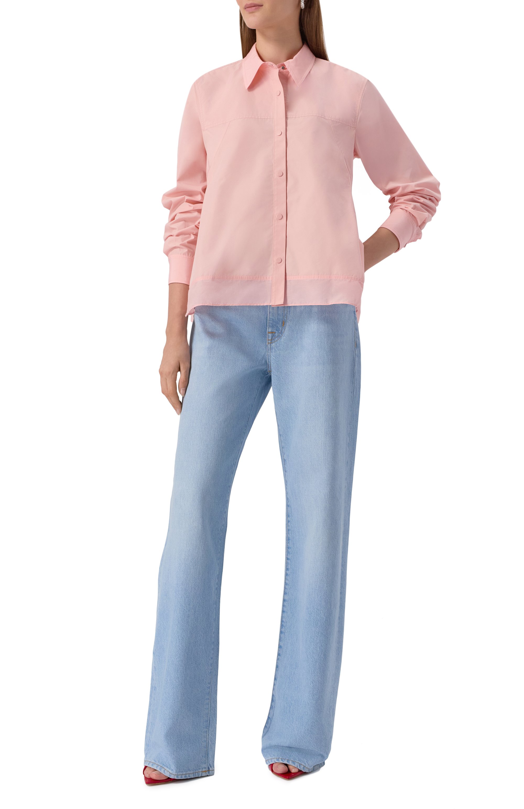 Хлопковая рубашка 3.1 PHILLIP LIM, арт. P251-21705LCE, фото 2