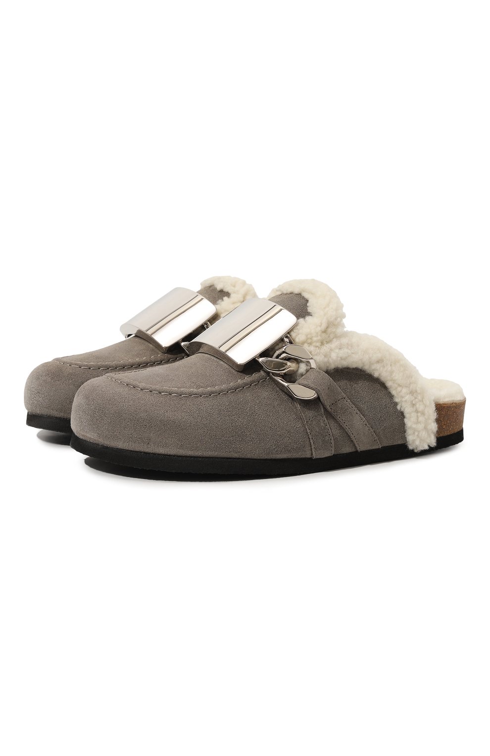 Замшевые сабо JW ANDERSON, арт. ANW40000B/18011, фото 1