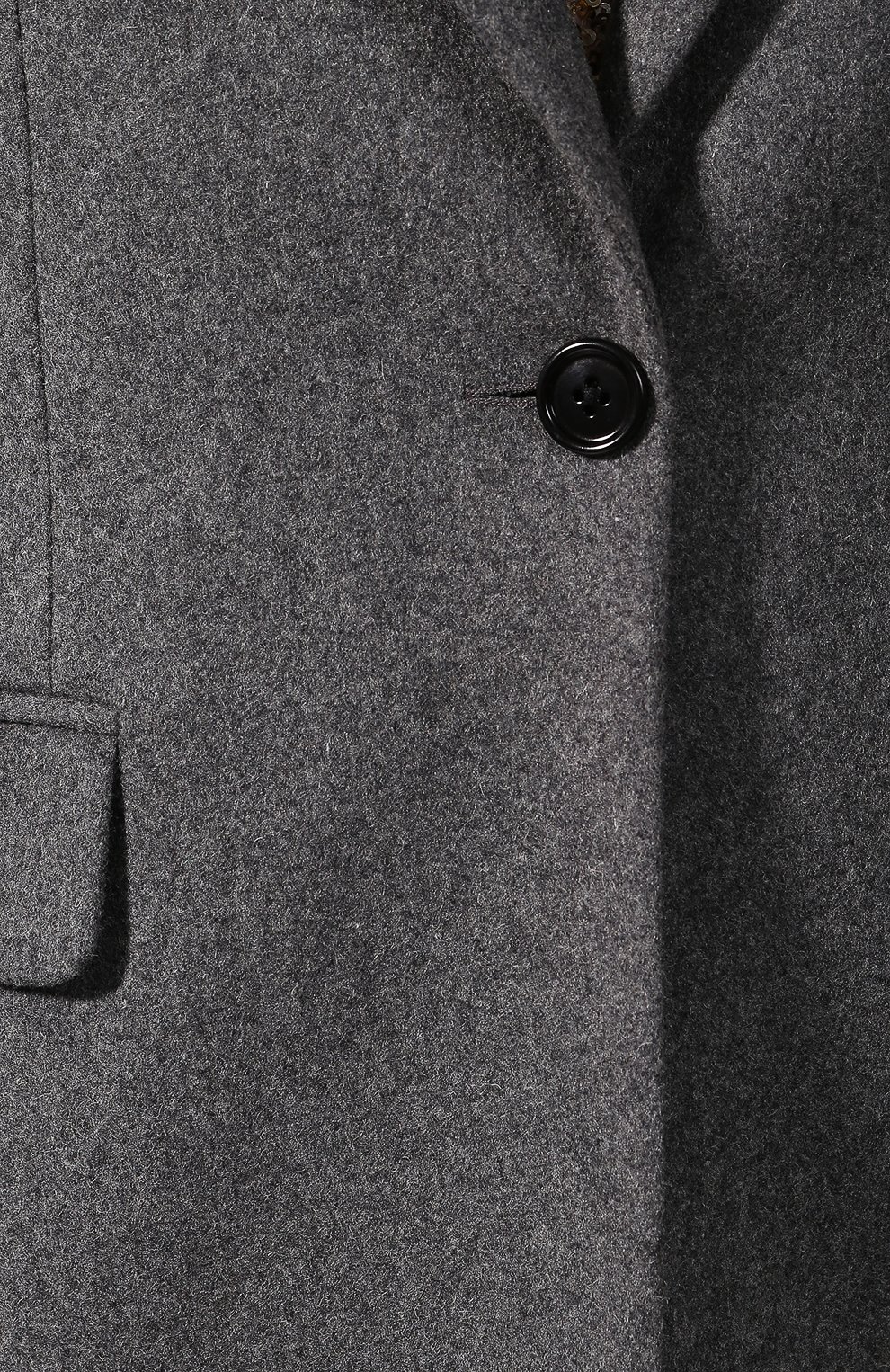 Шерстяной жакет DRIES VAN NOTEN серого цвета по цене 58750 руб., арт. 192-10420-8121, фото 5 Шерстяной жакет DRIES VAN NOTEN, арт. 192-10420-8121, фото 5