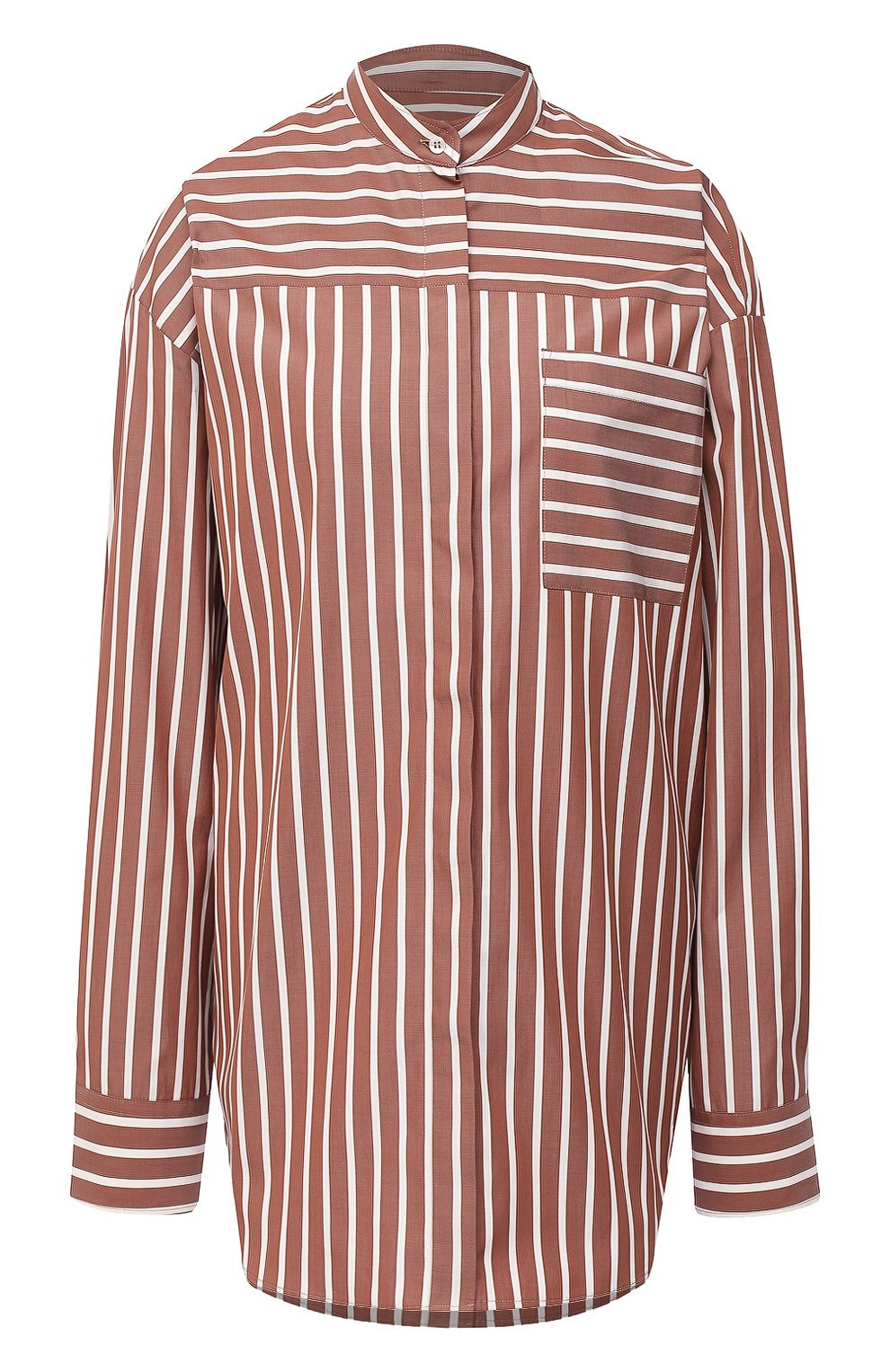 Хлопковая рубашка MSGM, арт. 2943MDE02 207602, фото 1