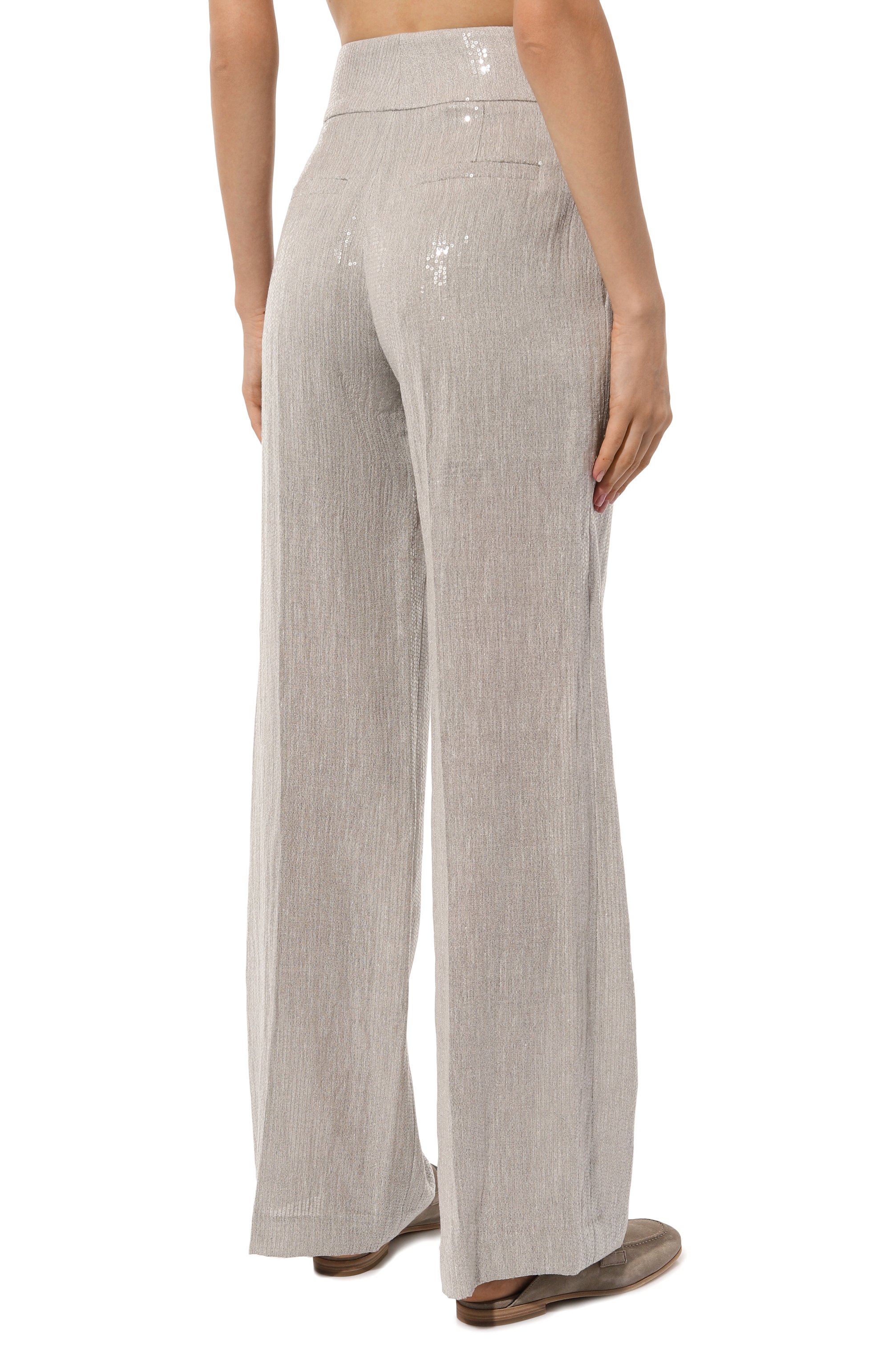 Льняные брюки BRUNELLO CUCINELLI, арт. MH570P8545, фото 4