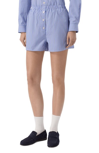 Хлопковые шорты SPORTY AND RICH, арт. SH035712243ST02, фото 3