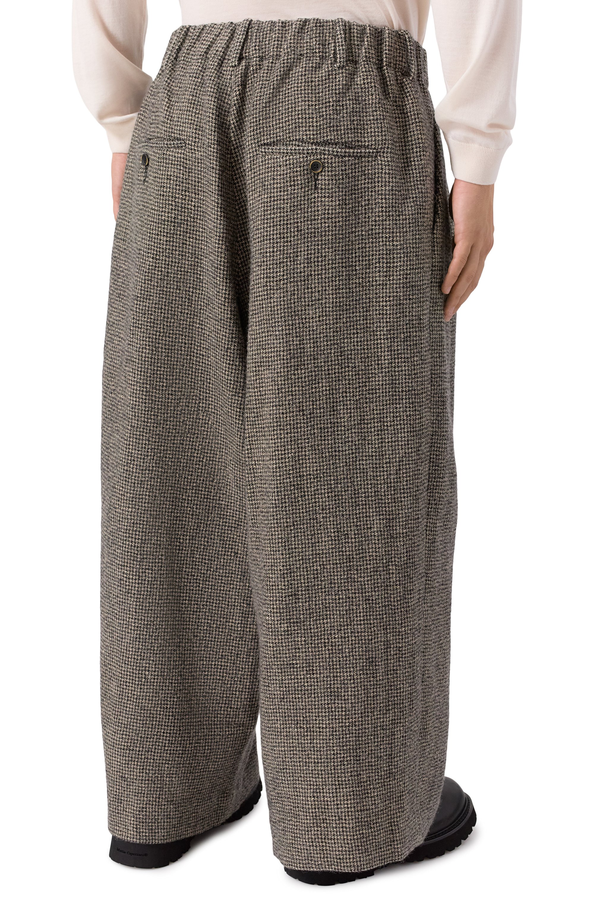 Брюки изо льна и шерсти UMA WANG, арт. UM3521, фото 4