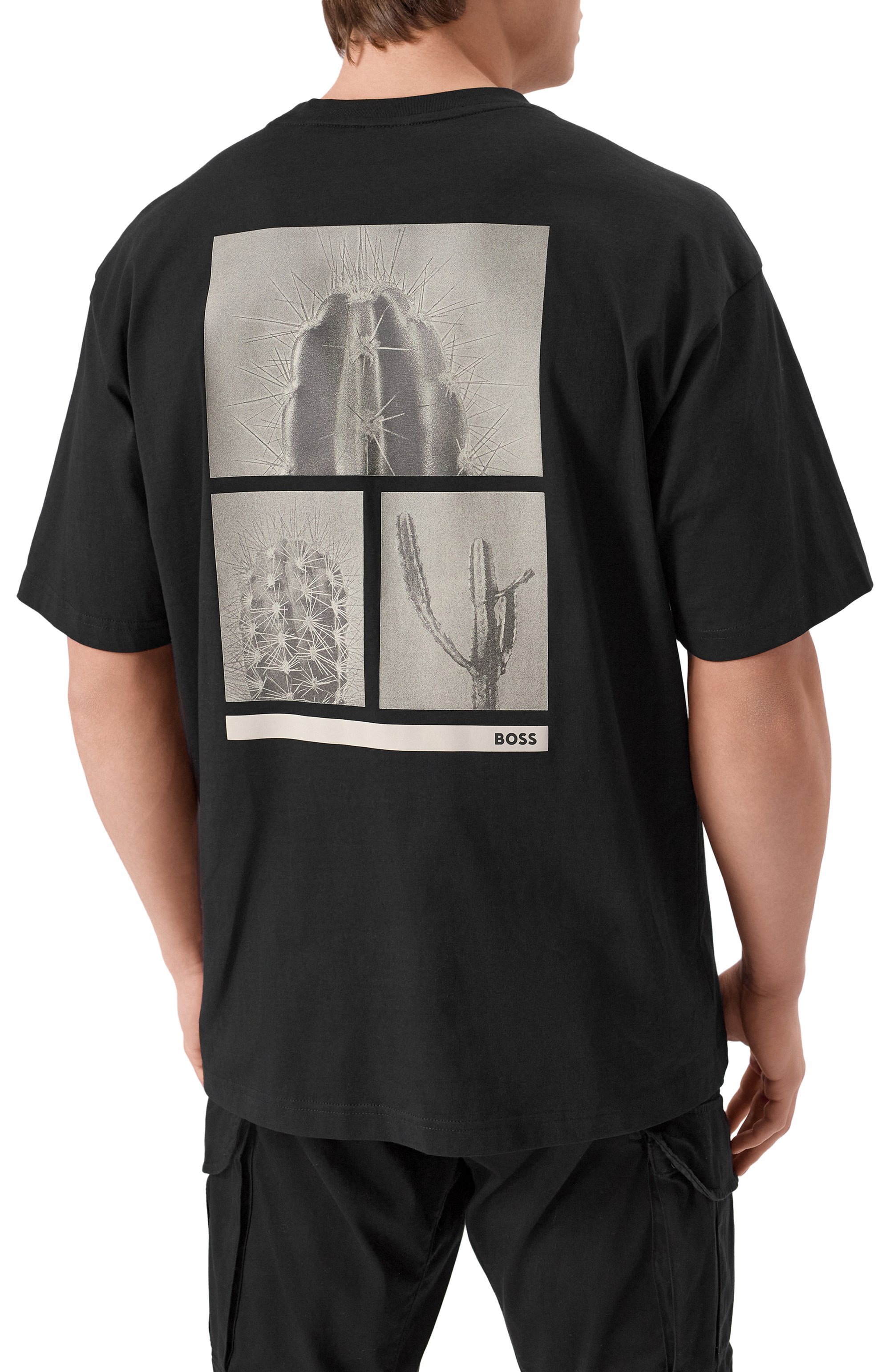 Хлопковая футболка BOSS ORANGE, арт. 50534925, фото 4