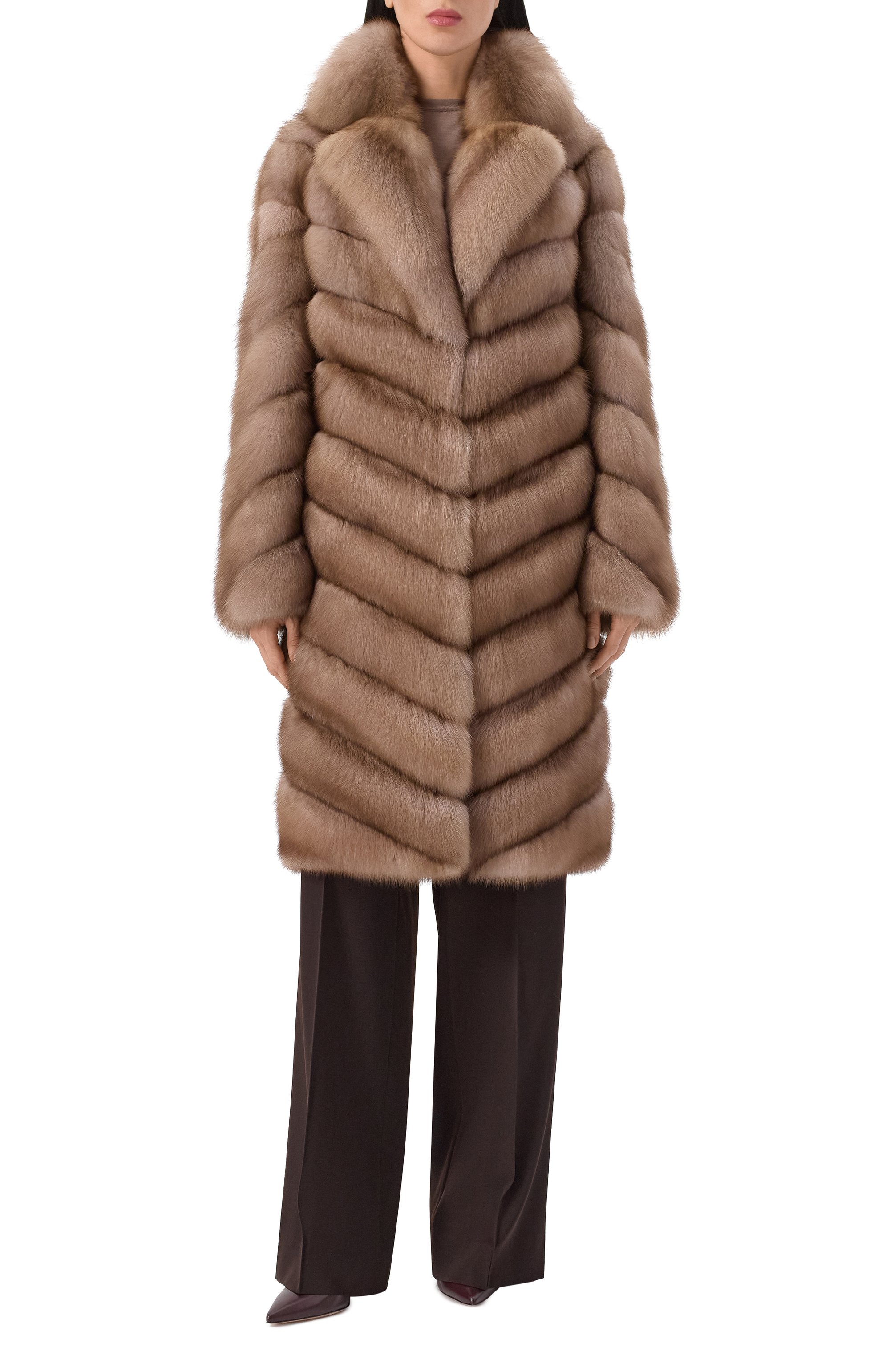 Шуба из соболя VICTORIA KUSENKOVA, арт. 703609305611, фото 3