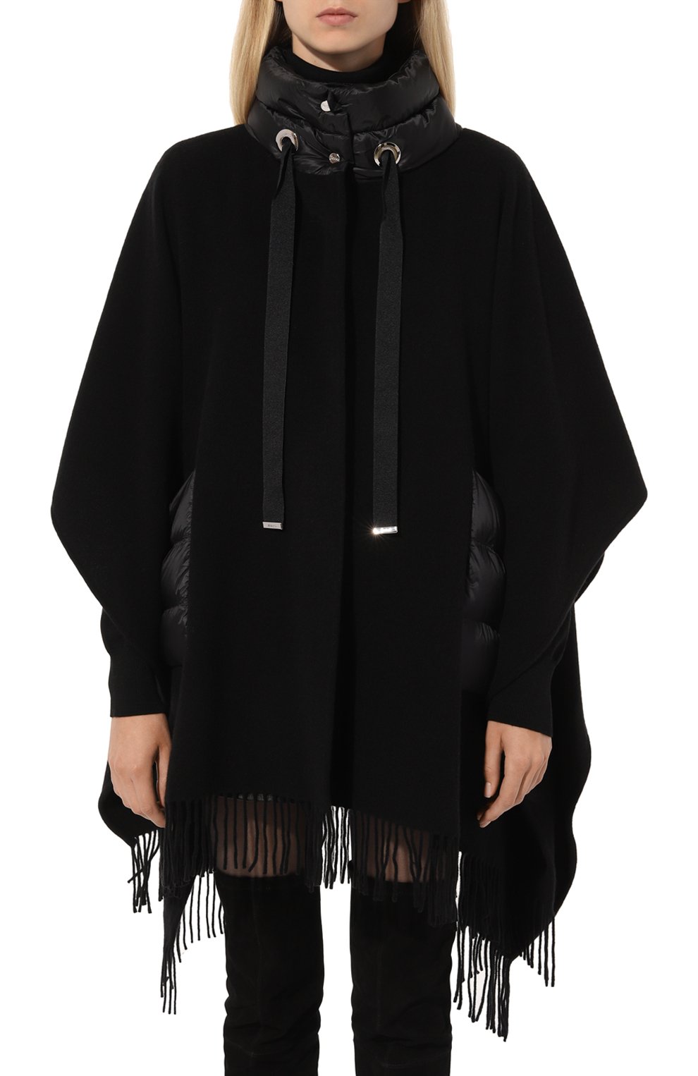Шерстяное пончо HERNO, арт. GC00066DR/33395, фото 3