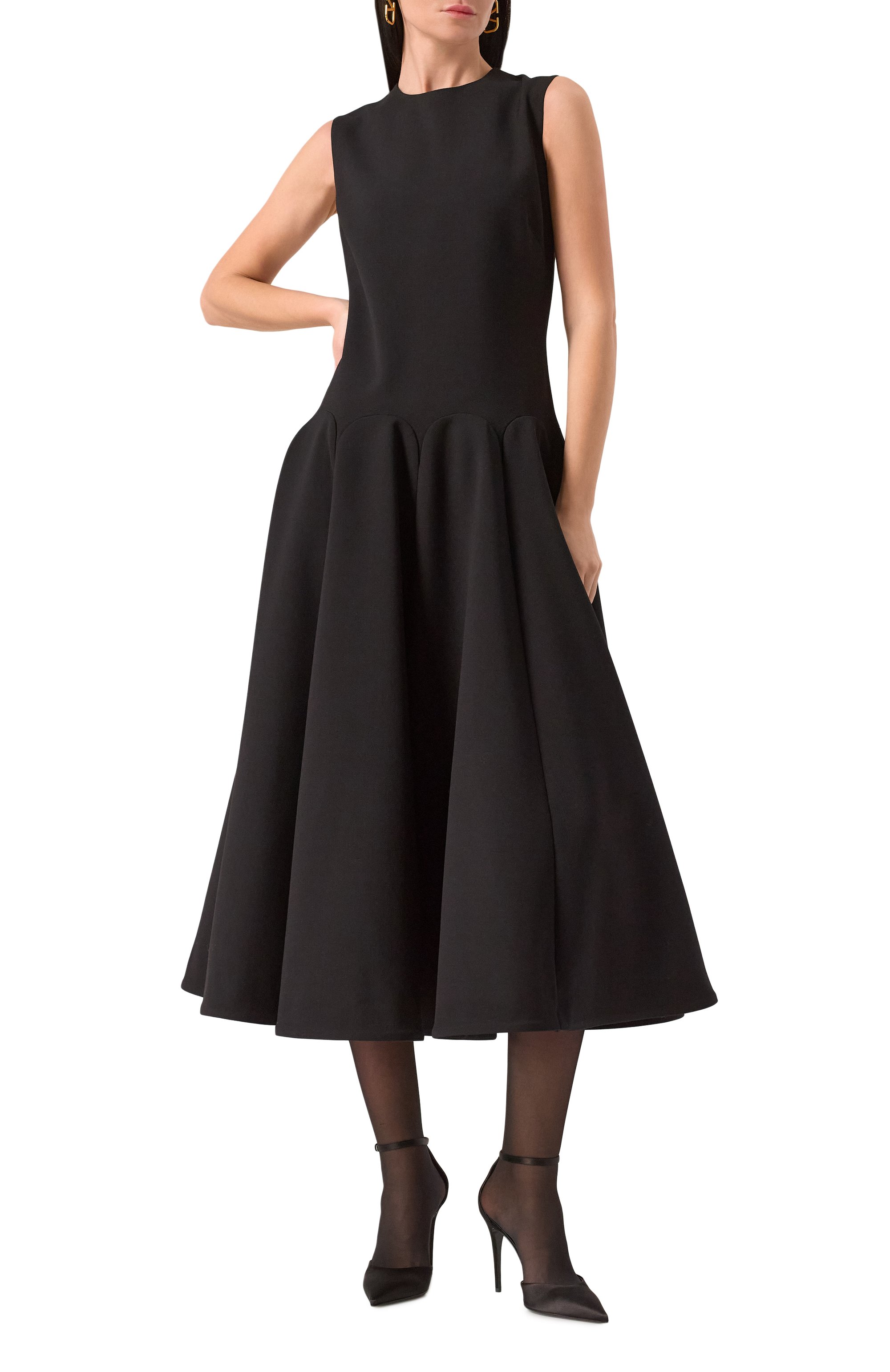 Шерстяное платье VALENTINO, арт. 5B0VABA58WM, фото 3