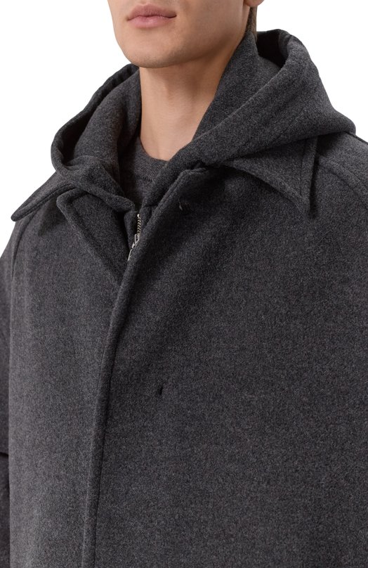 Пальто из шерсти и кашемира Juun.J JC5X30P41 Серый  JC5X30P41 Фото 5