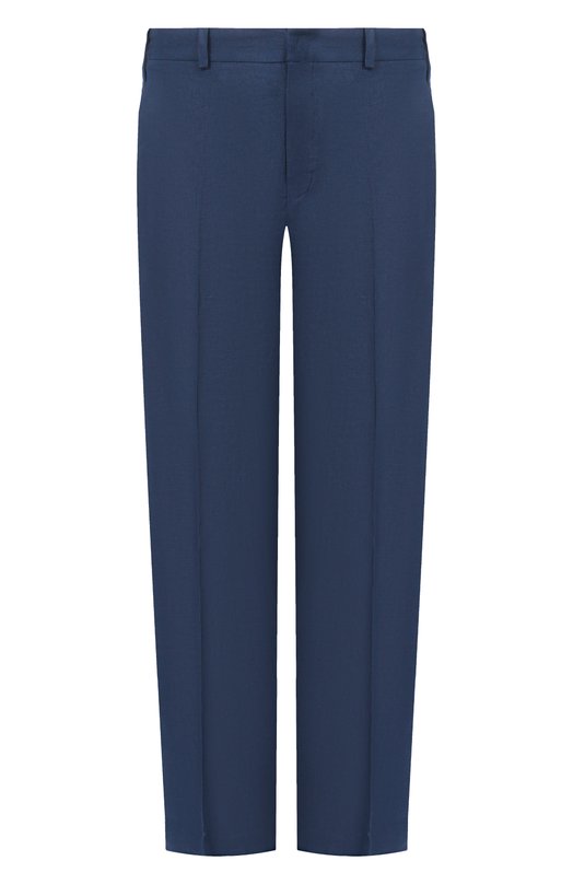 Льняные брюки Kiton UPKN088K0708H Синий UPKN088K0708H