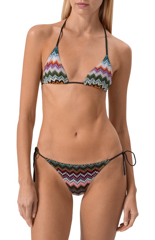 Раздельный купальник из вискозы Missoni MC22SP00/BR014F Чёрный  MC22SP00/BR014F Фото 2