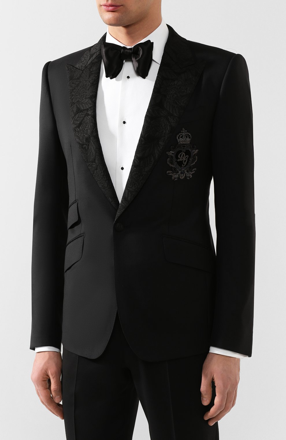 Шерстяной пиджак DOLCE & GABBANA, арт. G2MD9Z/GEM16, фото 3