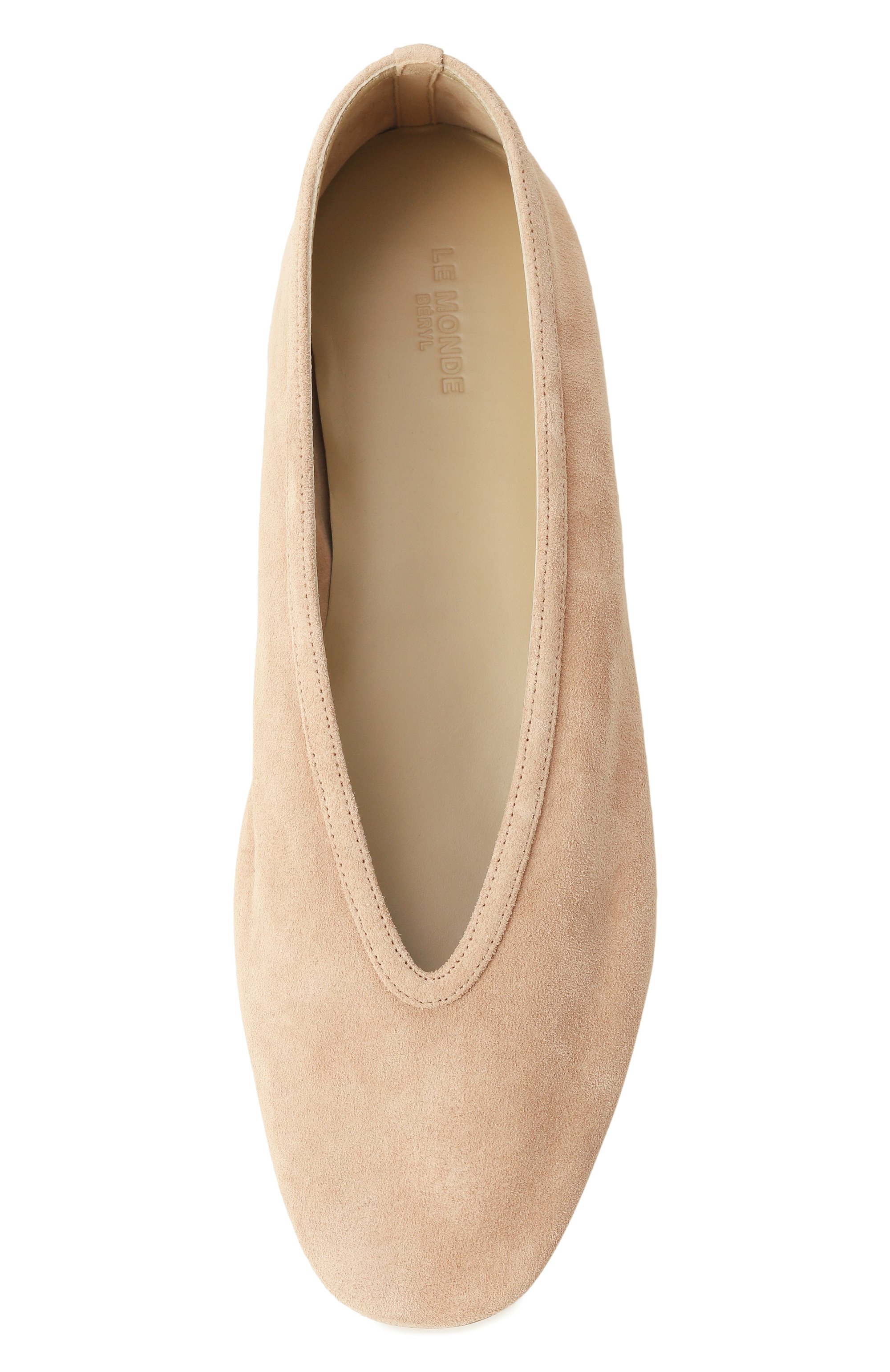 Замшевые балетки luna LE MONDE BERYL, арт. LUN-SUE-R0S, фото 6