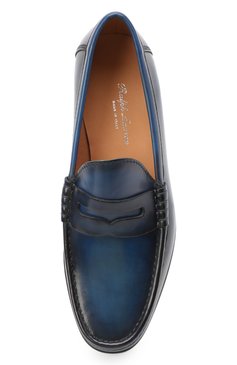 Кожаные пенни-лоферы RALPH LAUREN, арт. 815775160, фото 1