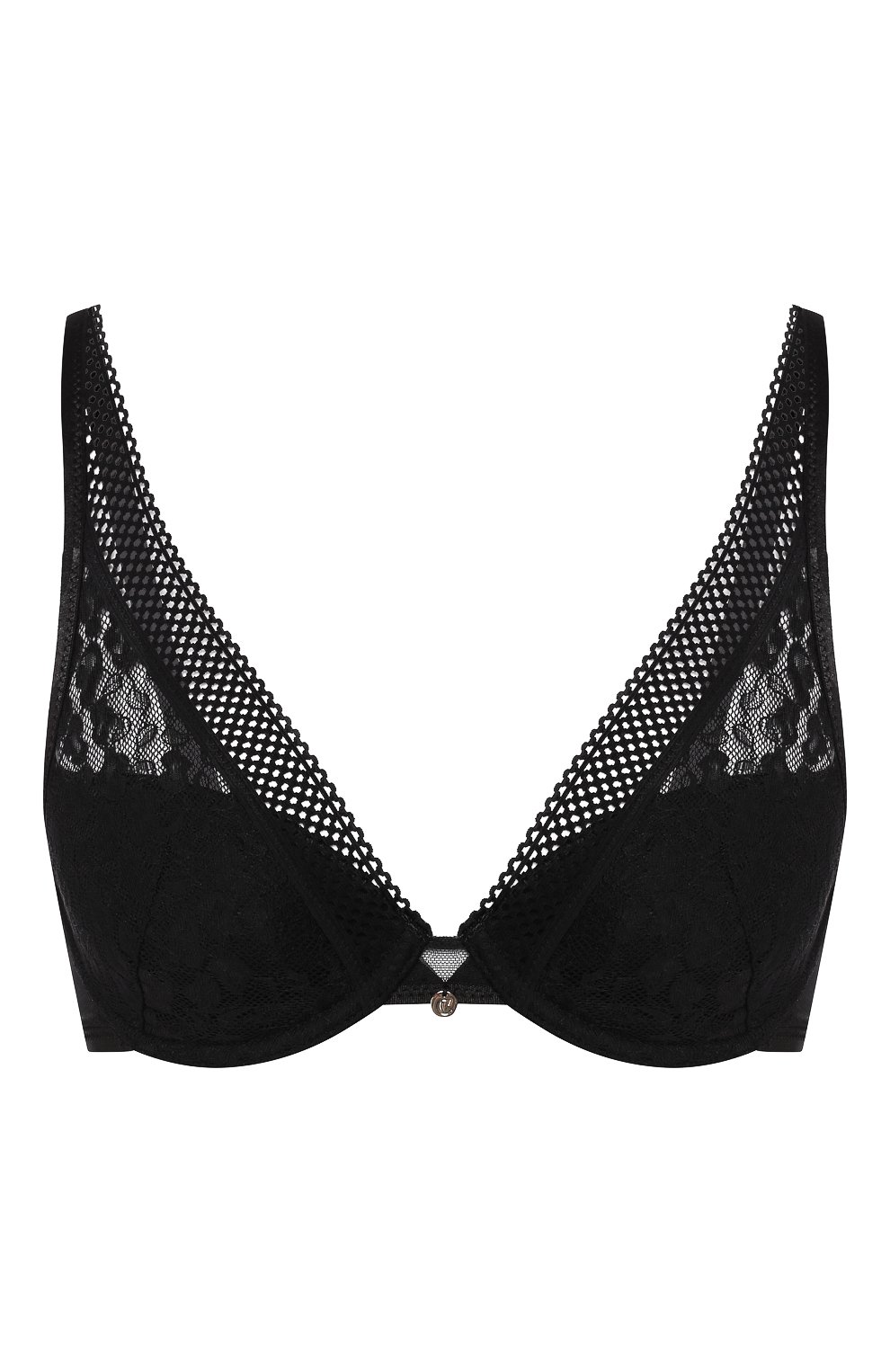 Бюстгальтер с плотной чашкой CHANTELLE черного цвета по цене 8150 руб., арт. 11A7_чер, фото 1 Бюстгальтер с плотной чашкой CHANTELLE, арт. 11A7_чер, фото 1