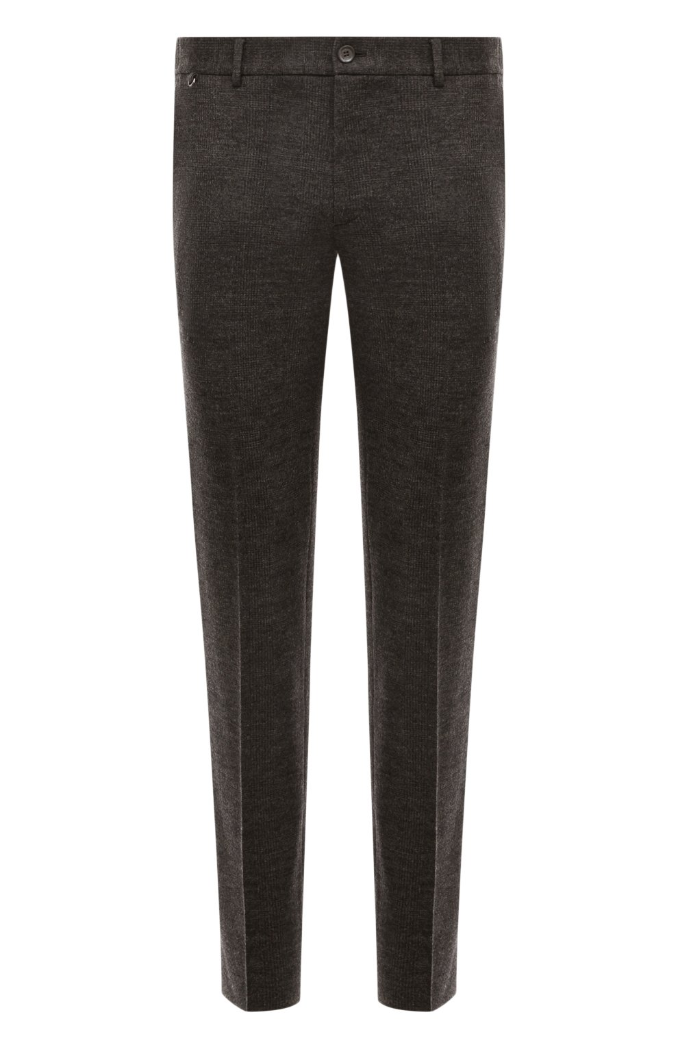 Шерстяные брюки STEFANO RICCI темно-коричневого цвета по цене 108000 руб., арт. M1T3300081/W0009P, фото 1 Шерстяные брюки STEFANO RICCI, арт. M1T3300081/W0009P, фото 1