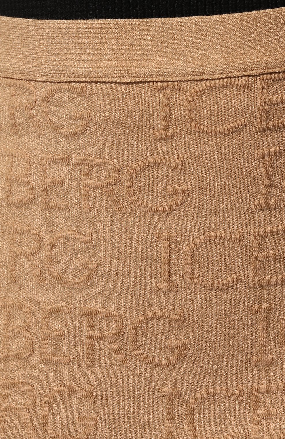 Юбка из вискозы и хлопка ICEBERG бежевого цвета по цене 42400 руб., арт. 22I I2P0/AC01/7089, фото 5 Юбка из вискозы и хлопка ICEBERG, арт. 22I I2P0/AC01/7089, фото 5