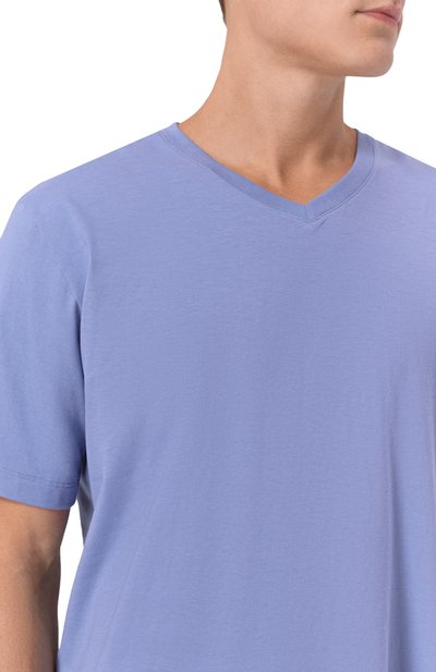 Хлопковая футболка HANRO, арт. 075051, фото 5