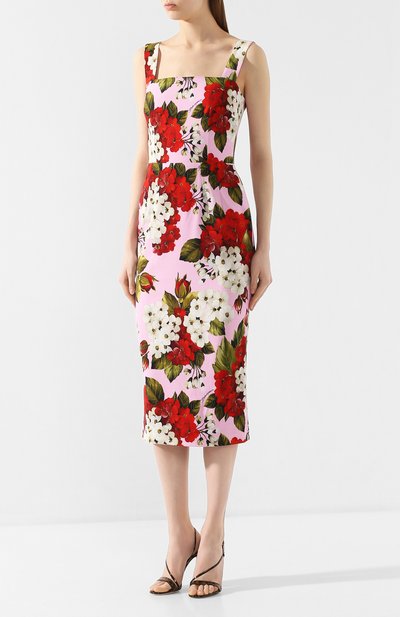 Платье из вискозы DOLCE & GABBANA, арт. F6H4UT/FSRM0, фото 3
