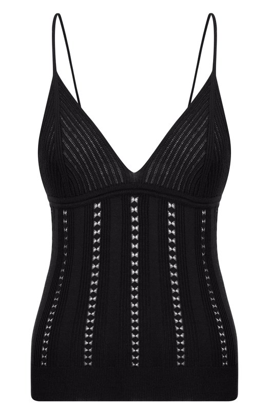 Топ из вискозы Blumarine 2M689A Чёрный 2M689A