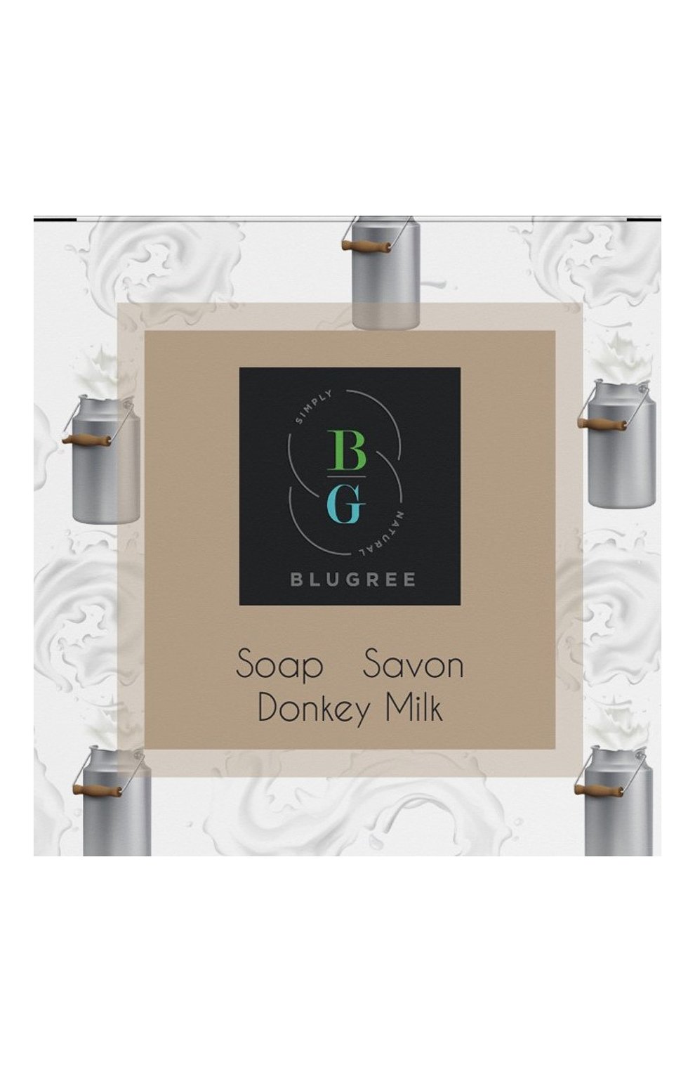 Мыло с ослиным молоком (100g) BLUGREE, арт. 8682983900632, фото 2