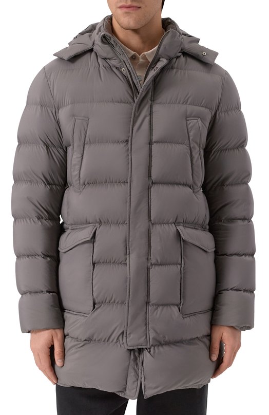 Пуховик Herno PI003ULE/19288 Серый  PI003ULE/19288 Фото 3