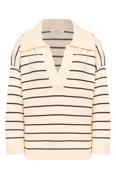 Женский хлопковый свитер FRAME DENIM, арт. WS26KSW014/THE STRIPED EASY PULL0VER