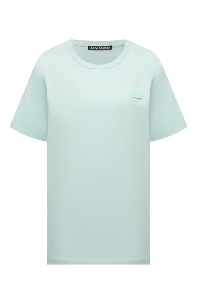 Женская хлопковая футболка ACNE STUDIOS, арт. 25E173/W