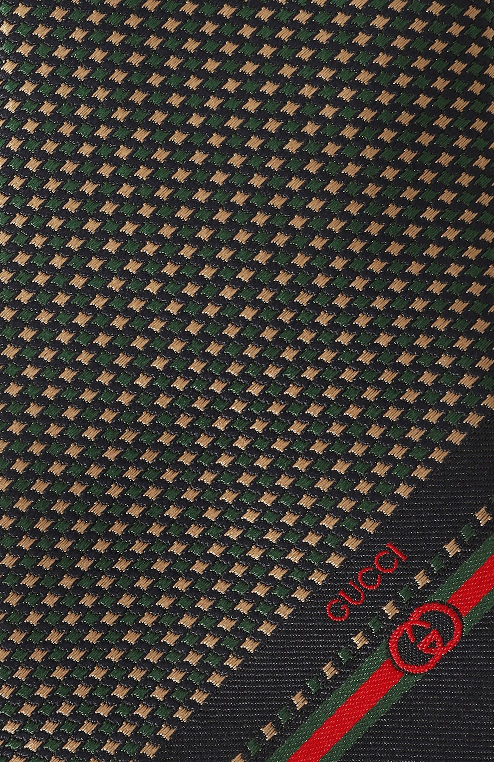 Шелковый галстук GUCCI, арт. 714694/4EAAW, фото 4