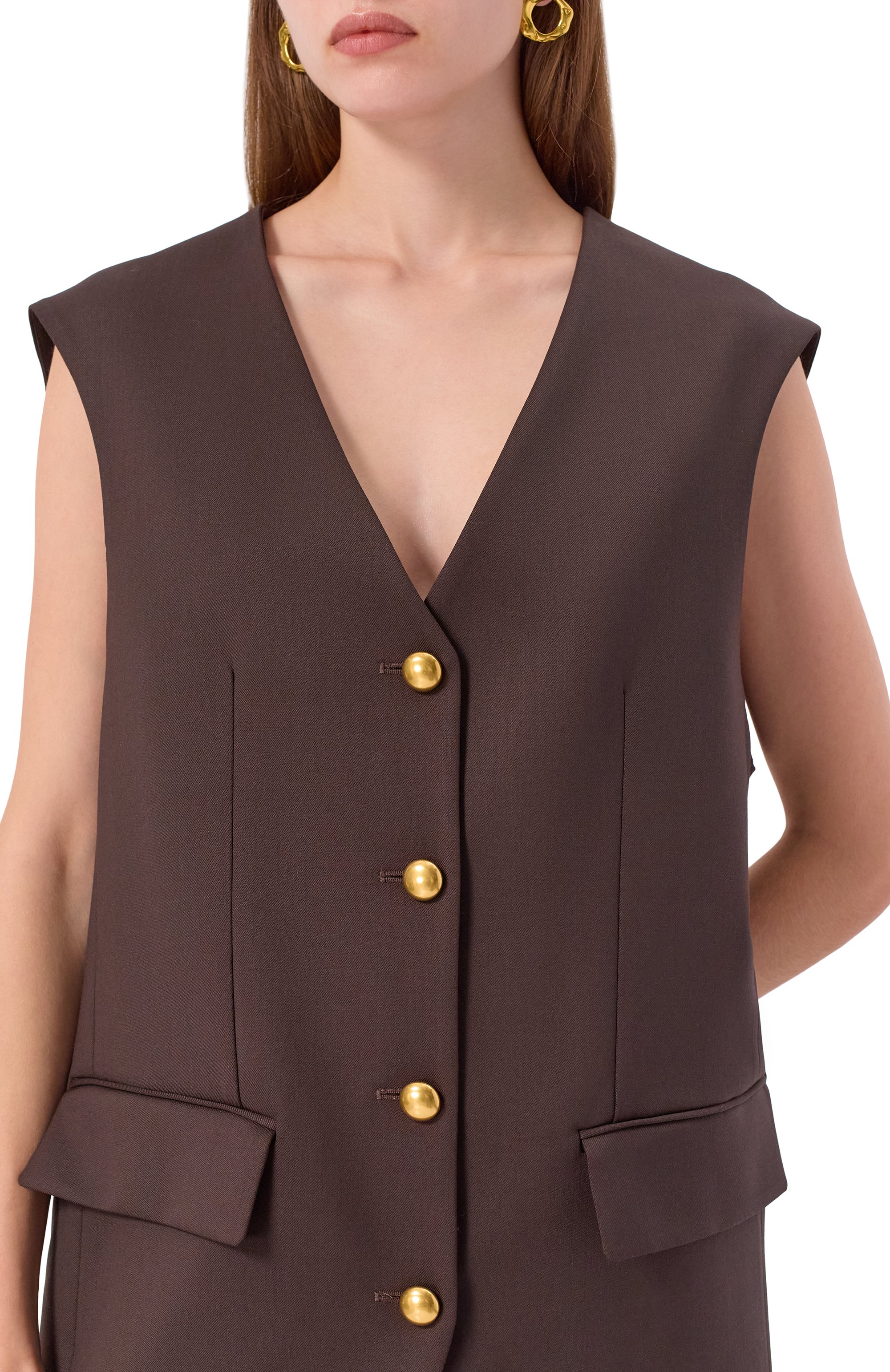 Шерстяной жилет P.A.R.O.S.H., арт. LILIUXY25-D410053G, фото 5