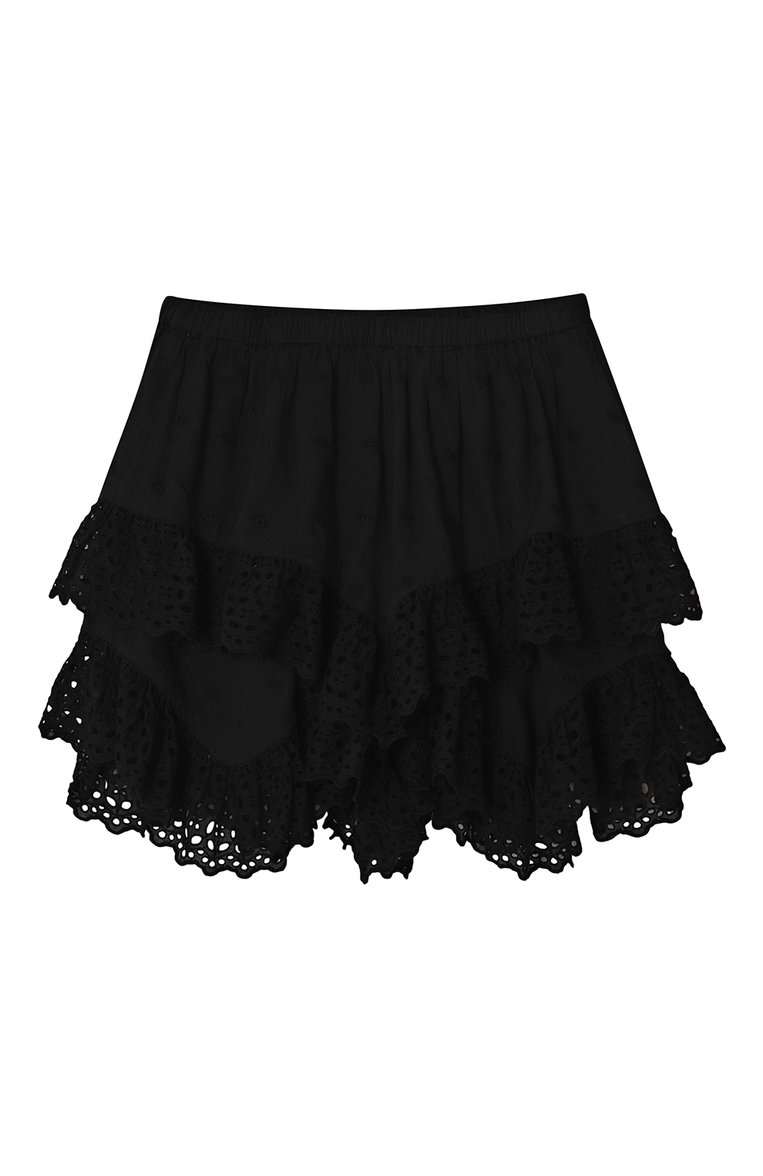 Хлопковая юбка ISABEL MARANT ETOILE, арт. 24PSH0116FA-B1J10E, фото 1