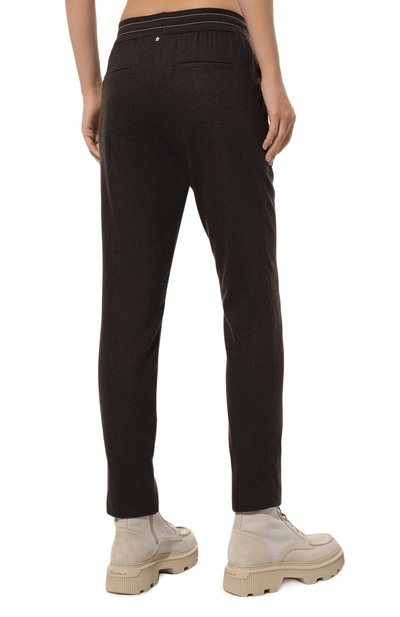 Шерстяные брюки LORENA ANTONIAZZI, арт. PA80AA/4010, фото 4