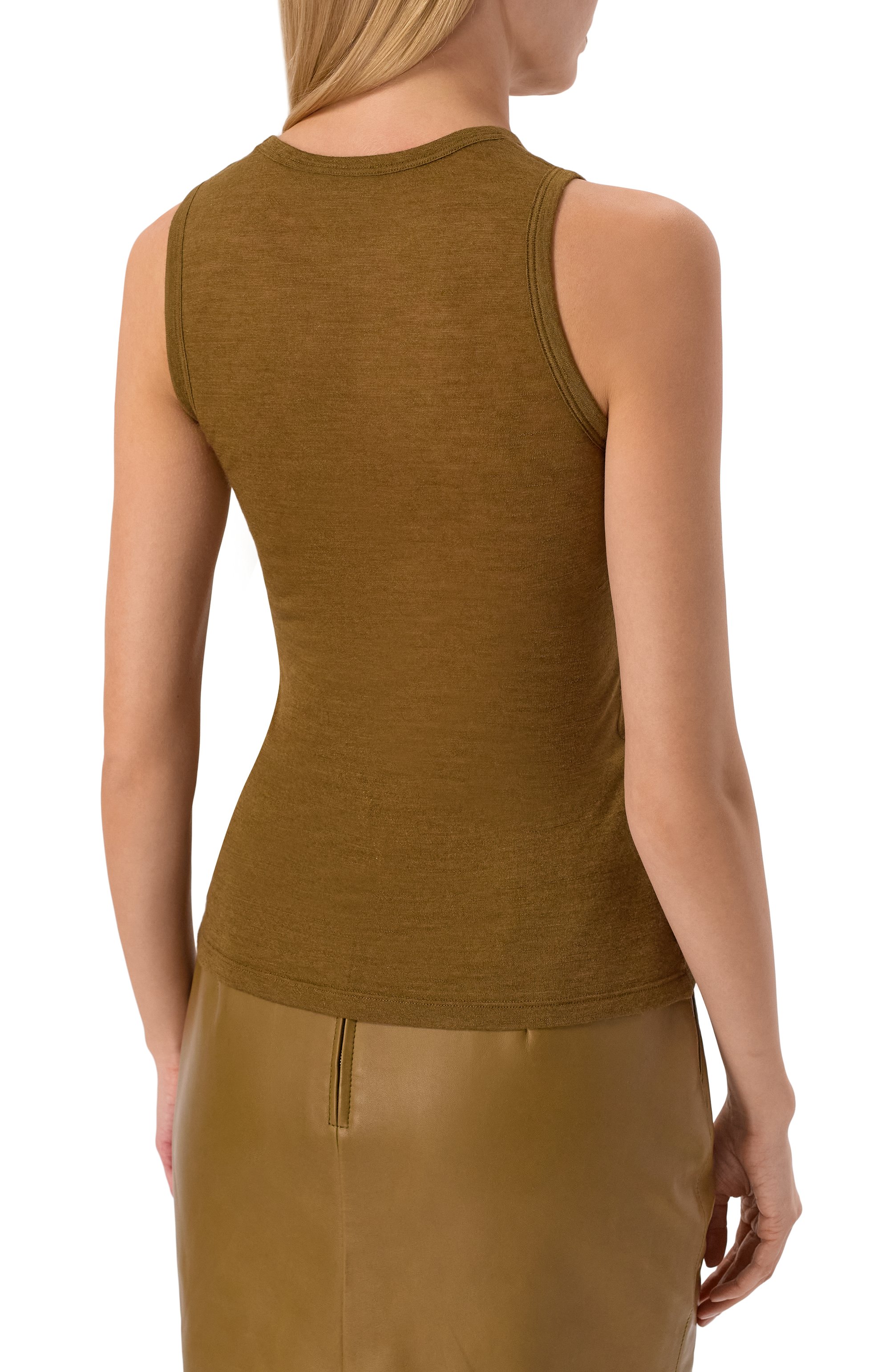 Топ из кашемира и шелка SAINT LAURENT, арт. 849920/Y38BL, фото 4