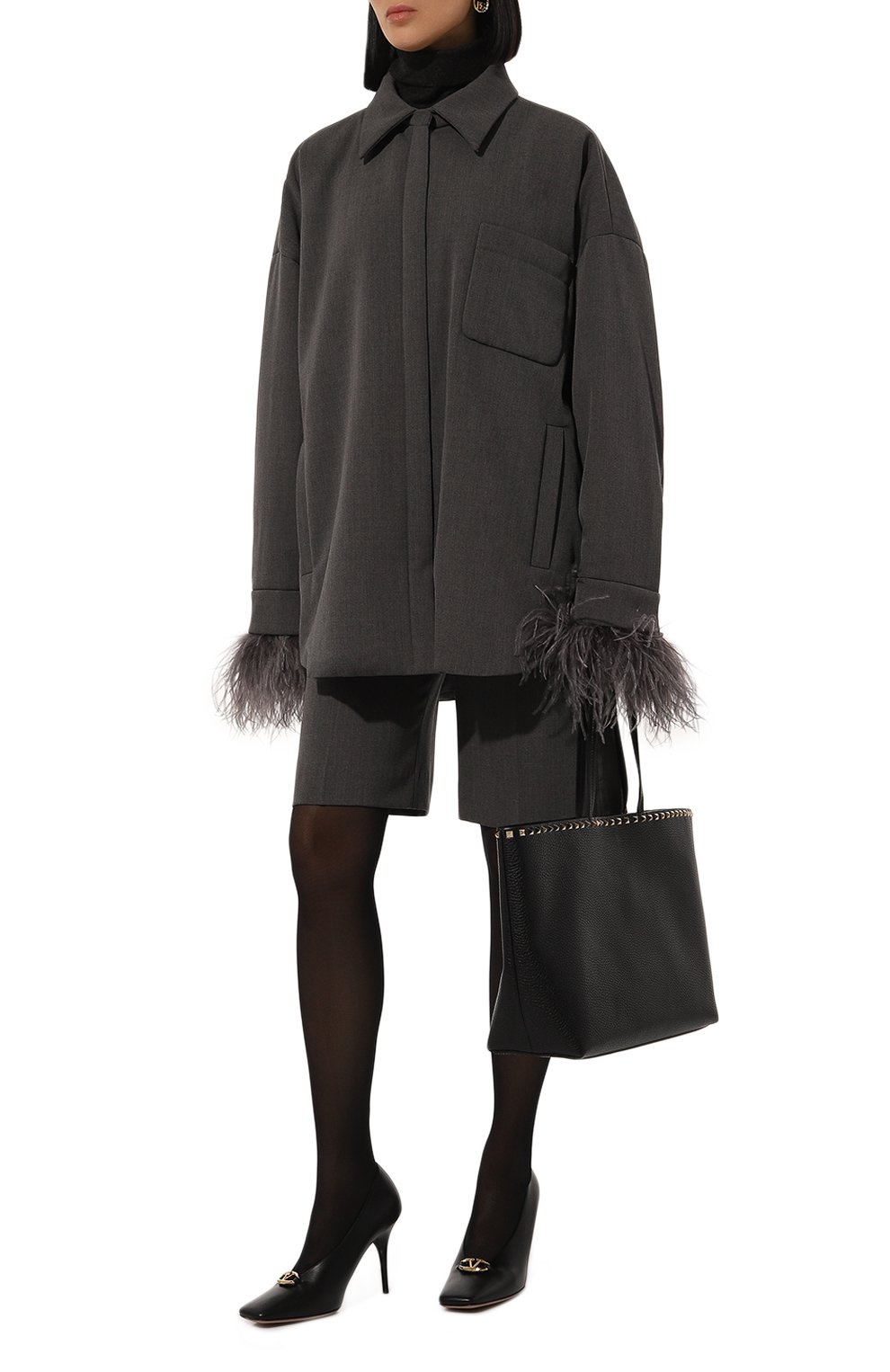 Шерстяная куртка VALENTINO, арт. 5B3CI0RS7CU, фото 2