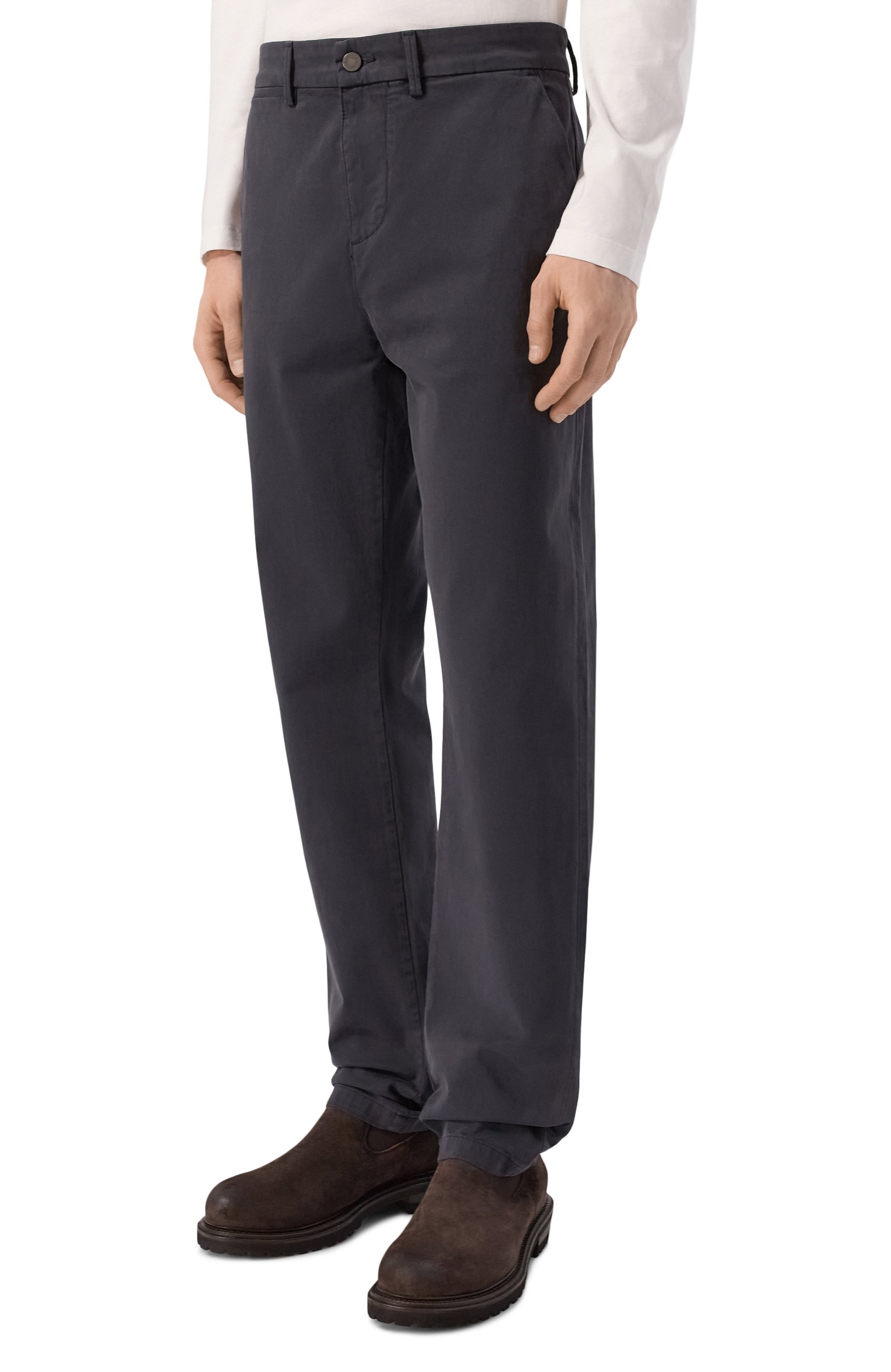 Хлопковые брюки 7 FOR ALL MANKIND, арт. 7TC50E45-STS, фото 3