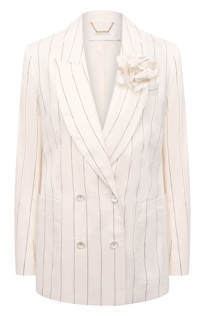 Жакет из вискозы и льна ZIMMERMANN, арт. 9547JAND, фото 1